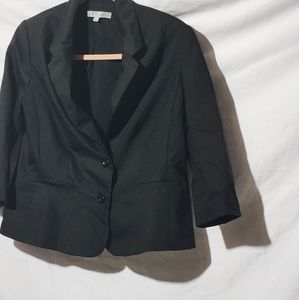 Cleo black jacket 3/4 sleeve